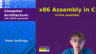 x86 in-line Assembly in C