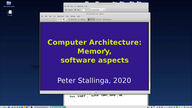 Memory (Software aspects 4/4). Overlays